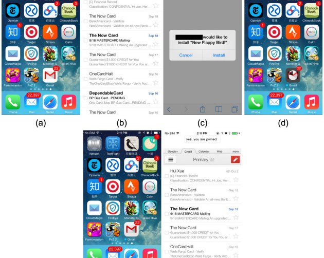Уязвимость в iOS позволяет вредоносным приложениям маскироваться под обычные программы