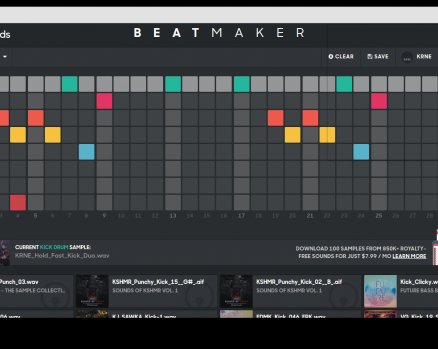 Beatmaker — бесплатный редактор для создания музыки