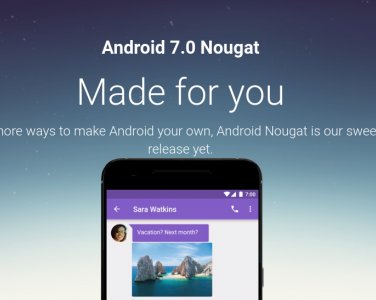 Компания Google начала распространение Android 7.0 Nougat