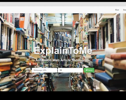 ExplainToMe формирует краткое резюме из длинного текста